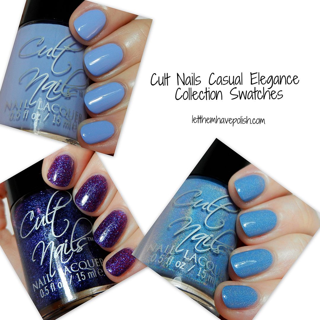 Let them have Polish! Cult Nails Casual Elegance Collection Swatches